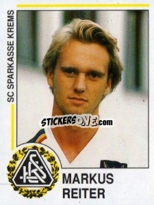 Cromo Markus Reiter - Österreichische Fußball-Bundesliga 1990-1991 n. 146 - Panini
