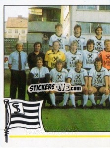 Sticker Mannschaft (puzzle 1) - Österreichische Fußball-Bundesliga 1990-1991 - Panini