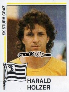 Sticker Harald Holzer - Österreichische Fußball-Bundesliga 1990-1991 - Panini