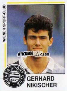 Sticker Gerhard Nikischer