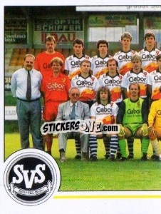 Sticker Wappen S.K. Austria Klagenfurt / G.A.K. - Österreichische Fußball-Bundesliga 1990-1991 - Panini