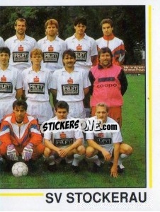 Sticker Mannschaft (puzzle 1) - Österreichische Fußball-Bundesliga 1990-1991 - Panini