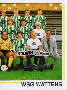 Figurina Mannschaft (puzzle 2) - Österreichische Fußball-Bundesliga 1990-1991 - Panini