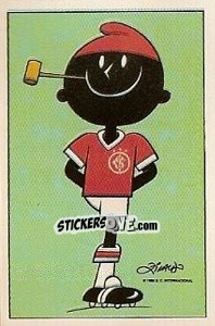 Sticker Mascot - Campeonato Brasileiro 1989 n. 2 - Abril