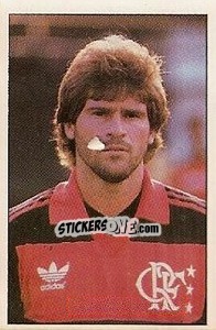 Cromo Andre Cruz - Campeonato Brasileiro 1989 - Abril