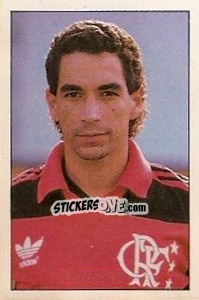 Figurina Ze Carlos Paulista - Campeonato Brasileiro 1989 - Abril