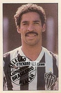 Cromo Eder Lopes - Campeonato Brasileiro 1989 - Abril