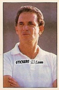 Cromo Carlos A. Silva - Campeonato Brasileiro 1989 - Abril