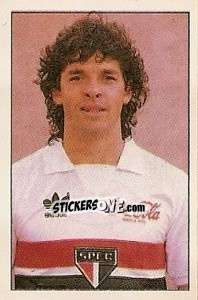 Cromo Vizollo - Campeonato Brasileiro 1989 - Abril