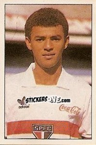 Sticker Paulo Cesar - Campeonato Brasileiro 1989 - Abril