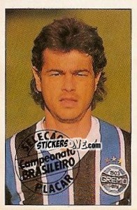 Cromo Edinho - Campeonato Brasileiro 1989 - Abril