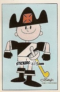 Sticker Mascot - Campeonato Brasileiro 1989 - Abril