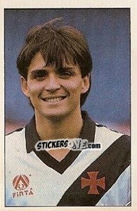 Cromo L. Carlos - Campeonato Brasileiro 1989 - Abril