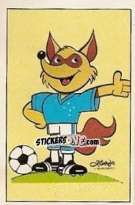 Sticker Mascot - Campeonato Brasileiro 1989 - Abril