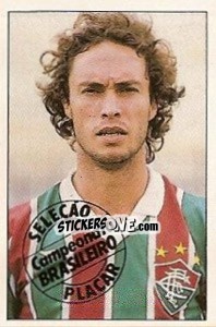 Cromo Vander Luis - Campeonato Brasileiro 1989 - Abril