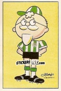 Figurina Mascot - Campeonato Brasileiro 1989 - Abril