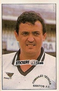 Cromo N. De Carvalho - Campeonato Brasileiro 1989 - Abril