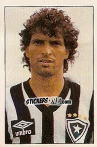 Cromo Milton Cruz - Campeonato Brasileiro 1989 - Abril