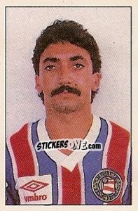 Cromo Paulo Robson - Campeonato Brasileiro 1989 - Abril