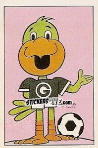 Figurina Mascot - Campeonato Brasileiro 1989 - Abril