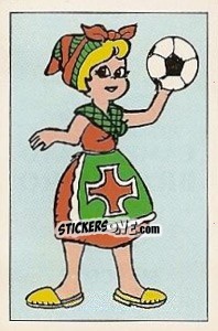 Sticker Mascot - Campeonato Brasileiro 1989 - Abril