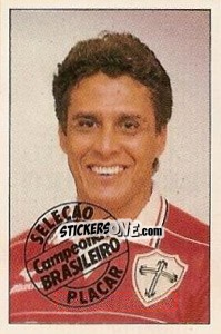 Figurina Roberto Dinamite - Campeonato Brasileiro 1989 - Abril
