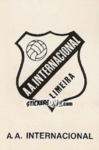 Cromo Insígnia - Campeonato Brasileiro 1989 - Abril