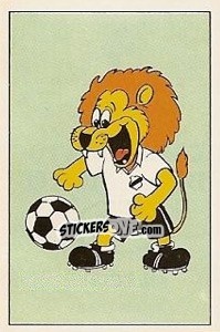 Figurina Mascot - Campeonato Brasileiro 1989 - Abril