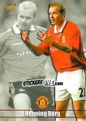 Sticker Henning Berg - Manchester United 2000 - Futera