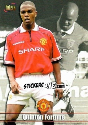 Sticker Quinton Fortune - Manchester United 2000 - Futera