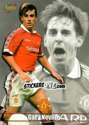 Sticker Gary Neville - Manchester United 2000 - Futera