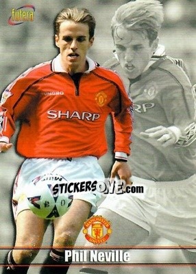 Cromo Phil Neville - Manchester United 2000 - Futera