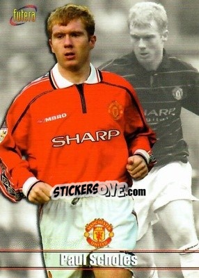 Sticker Paul Scholes - Manchester United 2000 - Futera