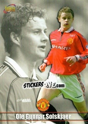 Sticker Ole Gunner Solskjaer - Manchester United 2000 - Futera