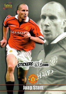 Sticker Jaap Stam - Manchester United 2000 - Futera