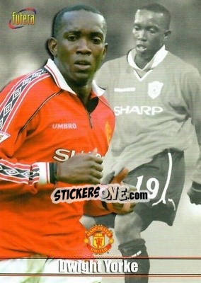 Sticker Dwight Yorke - Manchester United 2000 - Futera