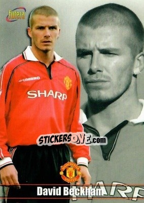 Sticker David Beckham - Manchester United 2000 - Futera