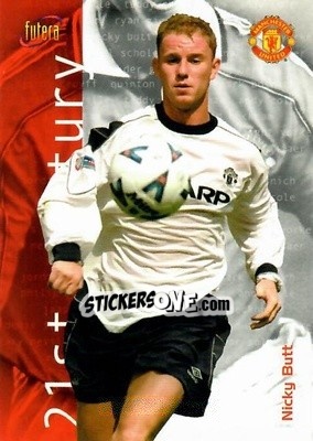 Sticker Nicky Butt - Manchester United 2000 - Futera