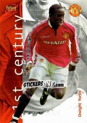 Cromo Dwight Yorke - Manchester United 2000 - Futera