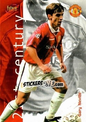 Sticker Gary Neville - Manchester United 2000 - Futera