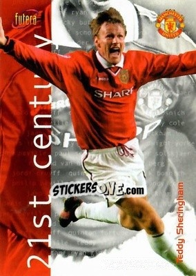 Cromo Teddy Sheringham - Manchester United 2000 - Futera