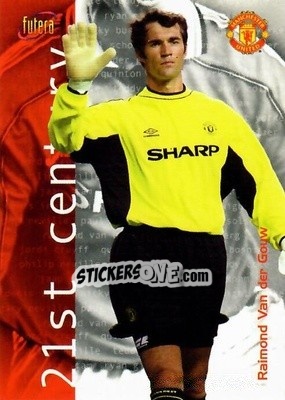 Sticker Raimond Van Der Gouw - Manchester United 2000 - Futera