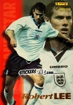 Sticker Robert Lee - England Stars 1996 - Panini