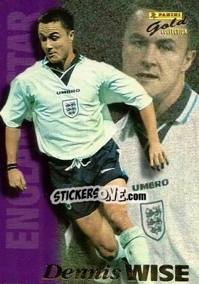 Sticker Dennis Wise - England Stars 1996 n. 17 - Panini