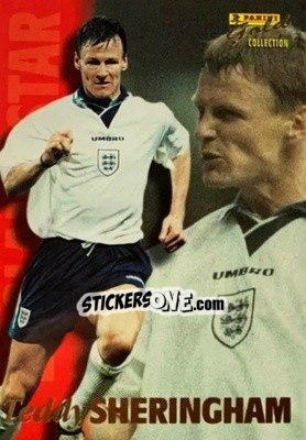 Sticker Teddy Sheringham - England Stars 1996 n. 21 - Panini