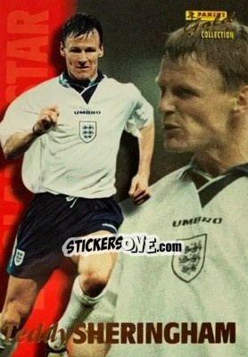 Sticker Teddy Sheringham - England Stars 1996 - Panini