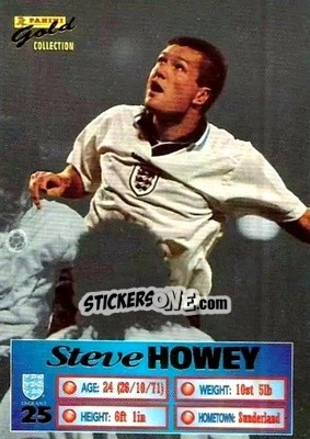 Cromo Steve Howey - England Stars 1996 - Panini