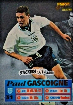 Sticker Paul Gascoigne