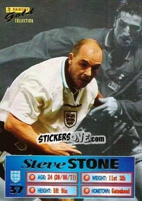 Sticker Steve Stone - England Stars 1996 n. 37 - Panini