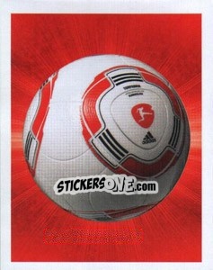 Sticker Bundesliga Ball - German Football Bundesliga 2010-2011 n. 3 - Topps